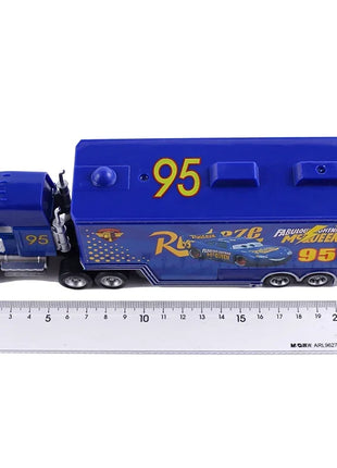 Auto 2 Fritter Frank Camion Modello Disney Pixar 3 Camion Giocattolo Auto Saetta Mcqueen Mack Zio Dinoco Racer Metallo per il Regalo Dei Bambini - riparo82