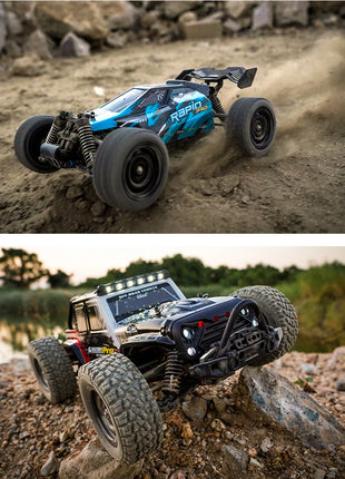 Teeggi 16101 /16102 PRO 1:16 Auto RC ad alta velocità con luce LED Drift 70KM/H 4WD RC Off-Road Car Monster Truck Giocattolo per i regali del capretto