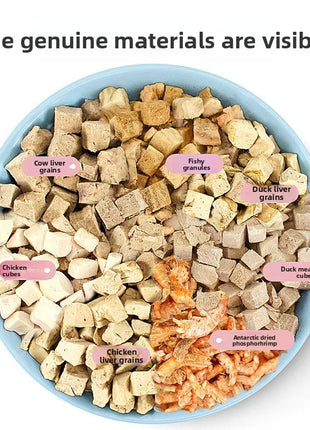 GEN CLIMB Freeze-Dried Shrimp Turtle Food - High Protein Aquatic Turtle Diet for Red-Eared Slider, Snapping Turtle&Pond Turtles - Riparo82