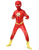 Costume Flash Man Carnevale 2026 - Set 2 Pezzi con Maschera e Copricapo Bambini