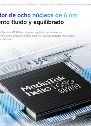 Xiaomi Redmi Note 14 4G NFC helium G99-Ultra 6,67 ''AMOLED screen 120 Hz 108 MP IA camera 5500 mAh battery,Charger Not Included - Riparo82