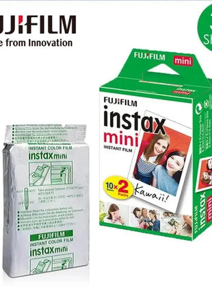 Fujifilm Instax Mini Pellicola Bordo Bianco/Pellicole a Colori 10-100 Fogli di Carta Fotografica per Fuji Instax Camera Mini 12/8/11/25/50/90/Link/Evo
