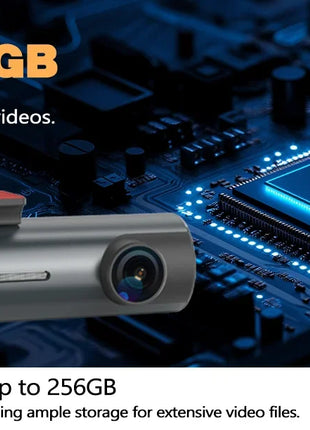 Dash Cam 4K WiFi GPS Dash Camera for Cars Mini Front Car DVR 24H Parking Mode G-Sensor Car Driving Video Recorder Loop Recording - Riparo82