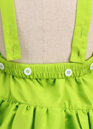 Costume Trilly Campanellino Carnevale 2026 - Abito Fata Verde Bambina