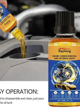 Car Engine Wear Repair Agent Reduce Fuel Consumption Gasoline Diesel Oil Additive Engine Cleaner Catalytic Converter - Riparo82