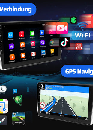 ESSGOO Android 14 For Peugeot 208 12-18 10"Display Car Stereo Radio GPS Navi Carplay Android Auto Wifi BT FM RDS Mirror Link SWC - Riparo82