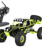 Giocattolo per bambini Hot WLtoys 10428 RC Auto 45CM 2.4G Scala 1:10 Doppia velocità Radiocomando Elettrico Wild Track Warrior