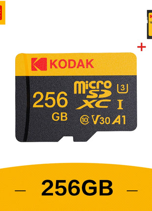 KODAK microsd 128 GB 32 GB 64 GB 256 GB A1 Micro SD Card SD TF Flash Card Scheda di memoria Classe 10 per telefono