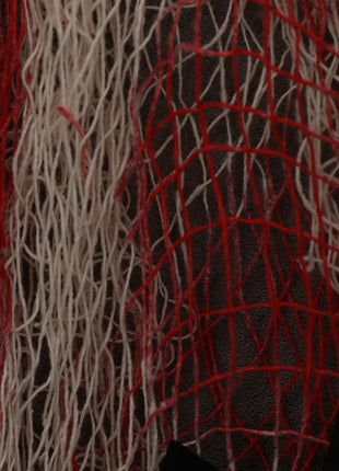 55*200cm Halloween Blood Gauze Window Doorways Wall Decoration Blood Creepy Cloth Haunted House Home Party Scary Scene Props - Riparo82