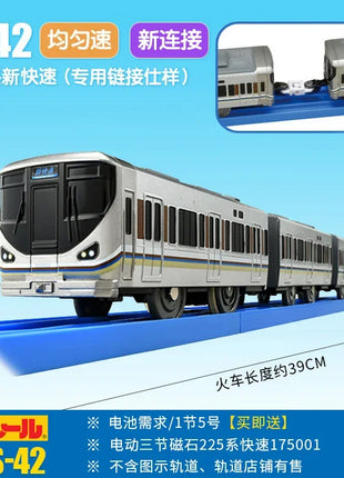 TAKARA TOMY Pule Road Road S serie treno a motore ferroviario ad alta velocità Shinkansen treno elettrico giocattolo per ragazzi, regalo di festa per bambini - riparo82