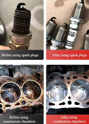 Motorcycle Engine Oil Additive Motorcycle Engine Carbon Cleaner 60ml Petrol Saving Treasure Carbon Remover Agent Engine Flush - Riparo82