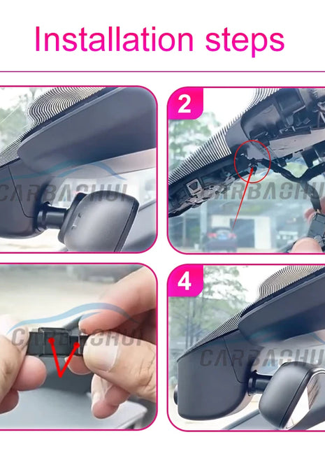 Dash Cam for Audi A1 A3 A4 A5 A6 A7 A8 Q2 Q3 Q5 Q7 Q8 TT RS S 2016 to 2025,4K Dashcam Wifi Dash Camera for Audi,Dvr in the Car - Riparo82