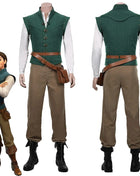 Flynn Rider Tangled Rapunzel Costume Cosplay Carnevale per adulti Uniforme Halloween Anime Costumi di Halloween