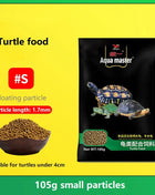 105g General Turtle Food Brazilian Turtle Feed Grass Turtle Young Turtle Food Small Particles Hair Color Yellow Edge Snapping - Riparo82