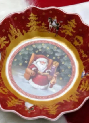 Tedesco V Bao stoviglie biscotti di natale piatto piatto piatto rettangolare piatto tazza piatto per insalata piatto da Dessert piatti porta frutta - riparo82