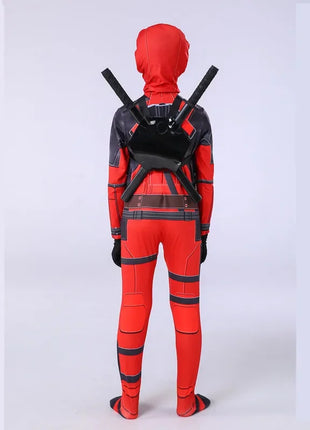 Costume cosplay Deadpool per bambini Regali da supereroe Tuta Deadpool Costumi per bambini Supereroi Vestito per bambini Costume per bambini di Halloween