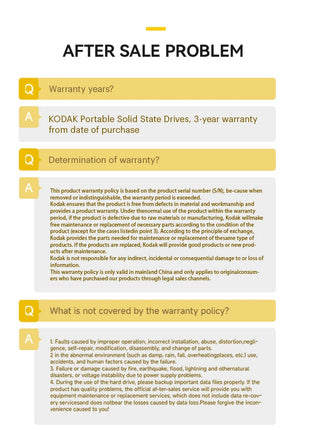 Kodak 2tb SSD Unità esterna 1tb 512 gb Disco rigido portatile Extra Ssd 500 Mb/s 3.2 Tipo C per telefono portatile