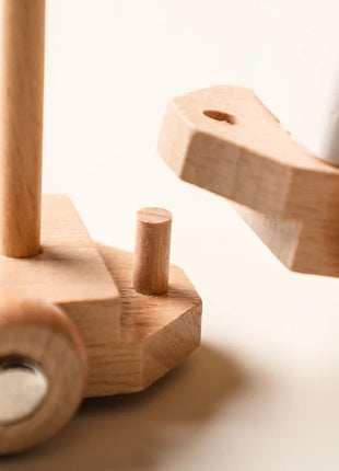 Giocattoli Montessori treno in legno per giocattolo di compleanno per bambini con numeri e blocchi gioco Toddler Boys And Girls1 2 3 4 5 giocattolo per l'apprendimento del bambino - riparo82