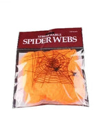 Artificial Spider Web Halloween Decoration Scary Party Scene Props White Stretchy Cobweb Horror House Home Decora Accessories - Riparo82