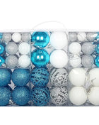 100 pz Decorazioni Di Natale Palline Albero Palle Di Natale Festa di Nozze Ornamento Forniture Per Feste Ornamento Di Natale Palla Palline Di Natale - riparo82