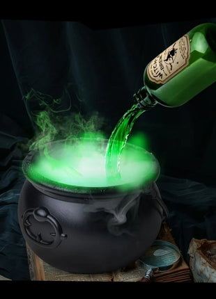 Halloween Black Witch Bowl Magic Float Bottle and Diffuser Horror House Decoration Hocus Pocus Party Scary Props Halloween Decor - Riparo82