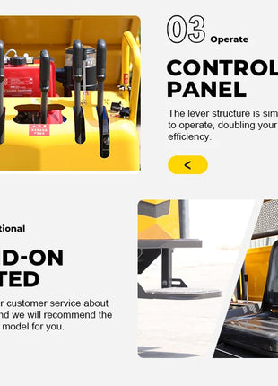 Mini Autocarro Cassone Ribaltabile 800kg - Trasportatore Cingolato Agricolo - riparo82