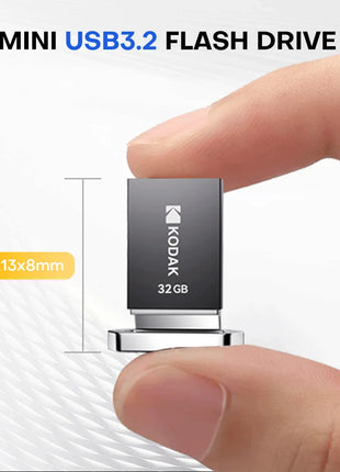 KODAK K113 Mini chiavetta USB USB3.2 Pen Memory Drive ad alta velocità 140 MB/s 16 GB 32 GB 64 GB 128 GB UDisk memoria portatile per PC per auto