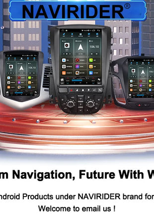 Tesla Style 13.6inch Android Screen GPS Navigation Carplay Autoradio For Ford Edge 2015-2019 Stereo Car Multimedia Video Player