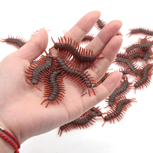 Halloween Gadget Plastic Cockroaches Joke Decoration Props Rubber Toy Gags Practical Jokes Toys Plastic Bugs Cockroach