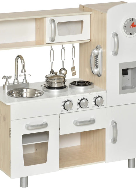 Cucina giocattolo Homcom con contenitori multipli per +3 anni 74X30X81 cm - riparo82