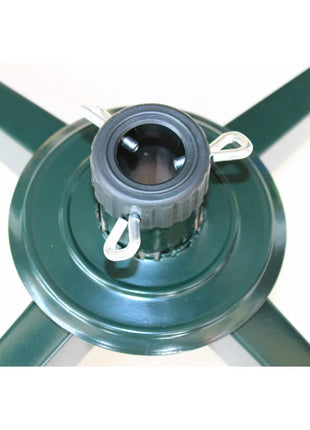 Robusto supporto per albero di Natale pieghevole per alberi da 8 piedi con base in metallo di ferro e viti di fissaggio sicurezza per una decorazione natalizia stabile - riparo82