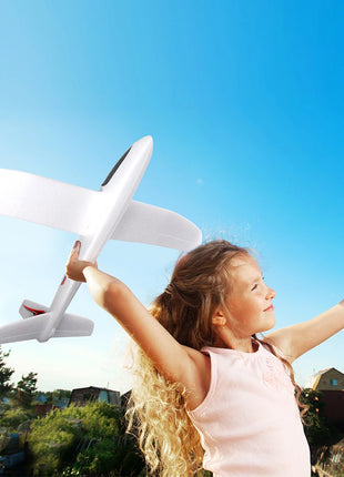 48/99 CENTIMETRI Grande Schiuma Aliante Aereo Lancio A Mano Aerei Giocattolo All'aperto 2 Modalità di Volo Giocattolo Volante per I Bambini Festa di Compleanno favori - riparo82