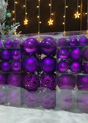 100 pz Decorazioni Di Natale Palline Albero Palle Di Natale Festa di Nozze Ornamento Forniture Per Feste Ornamento Di Natale Palla Palline Di Natale - riparo82