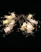 1.5M 10LED Halloween LED Light String Horror Eyeballs Pumpkin Spider Bat Skull Lamp Trick Or Treat Happy Halloween Party Decor - Riparo82