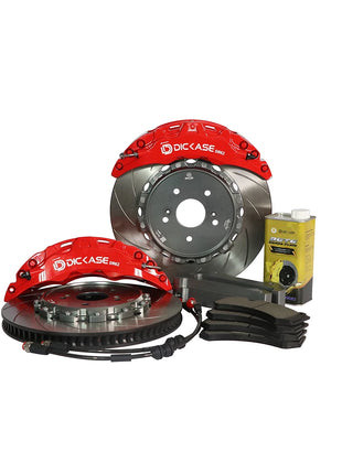 Kit freno anteriore completo pinza dr4 a 4 pistoni colore rosso con disco freno da 330 mm per bmw mini f56 17 pollici