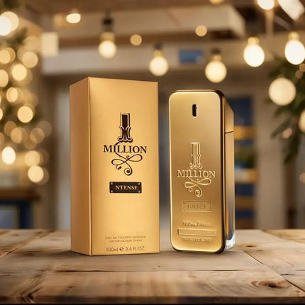 100ml Perfume Golden Million Gold Brick Extrait - Men's Long-Lasting Woody Perfume Men's Perfume Pray Fragrance Cologne