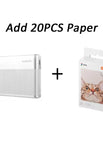add 20 pcs paper