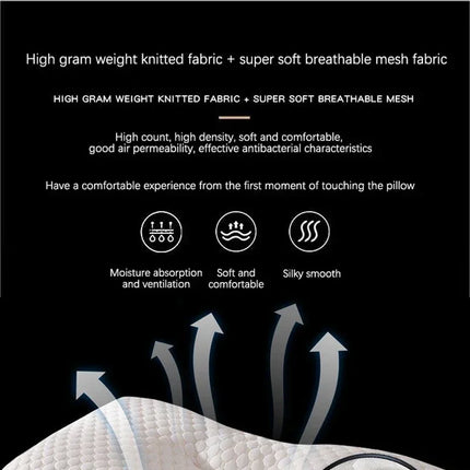 Cervical Orthopedic Neck Pillow Help Sleep And Protect The Pillow Neck Household Soybean Fiber SPA Massage Pillow For Sleeping