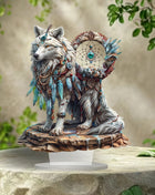 Supporto in acrilico Artigianato personalizzato Festa della mamma Festa del papà Regalo di Natale di Halloween - riparo82