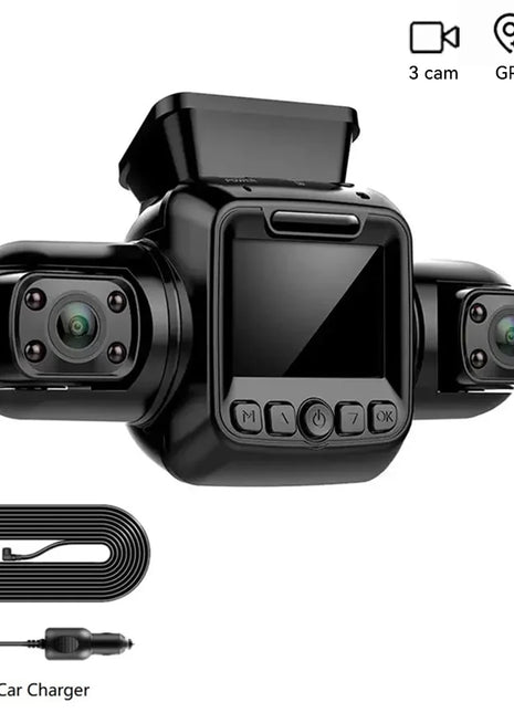 Dash Camera 4 Channel Dash Cam 360 Degree Full HD 4*1080P DVR 24H Parking Monitoring Video High-definition Night Vision WiFi - Riparo82