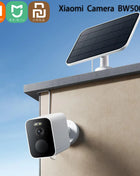 Xiaomi Mijia APP IP67 Waterproof 10000mah Battery Smart Outdoor IP Camera 2.5k HD  Wireless Security Infrared Night Vision Cam - Riparo82