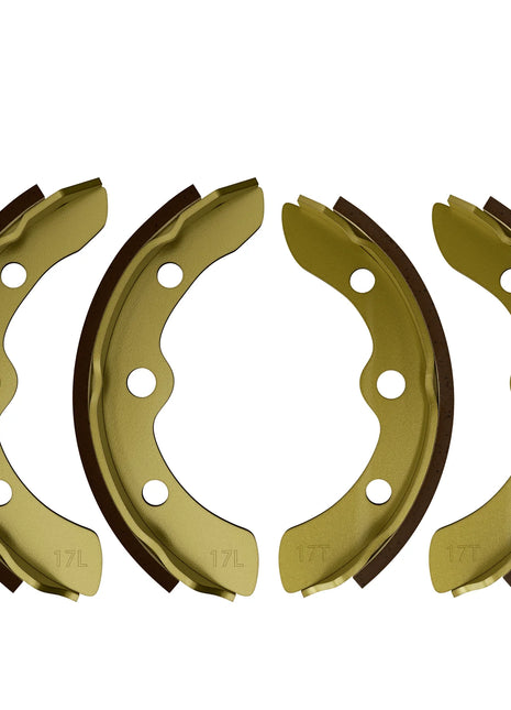 Ganascia freno (set di 4) per Club Car dal 1995 in poi DS e carrello da golf precedente OEM # 1018232 -01 101823201