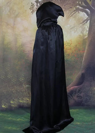 Halloween Cloaks Capes Women Men Cosplay Costumes Long Hooded Devil Demon Dress Up Props Performance Costume for Halloween Party - Riparo82