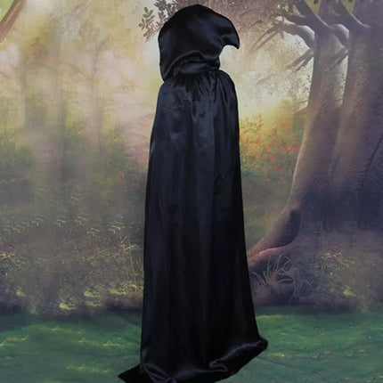 Halloween Cloaks Capes Women Men Cosplay Costumes Long Hooded Devil Demon Dress Up Props Performance Costume for Halloween Party