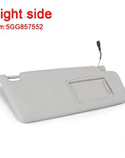 1/2Pcs Car Front Sun Visor Panel with Makeup Mirror for VW Golf mk7 mk8 Jetta 7 T-Cross Passat B8 CC E-Golf T-Roc - Riparo82