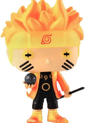 Funko Pop NARUTO Uzumaki Naruto Uchiha Sasuke kyuubi Foglia di legno Collezione Country of Fire Modello PVC Action Figure Giocattoli per bambini