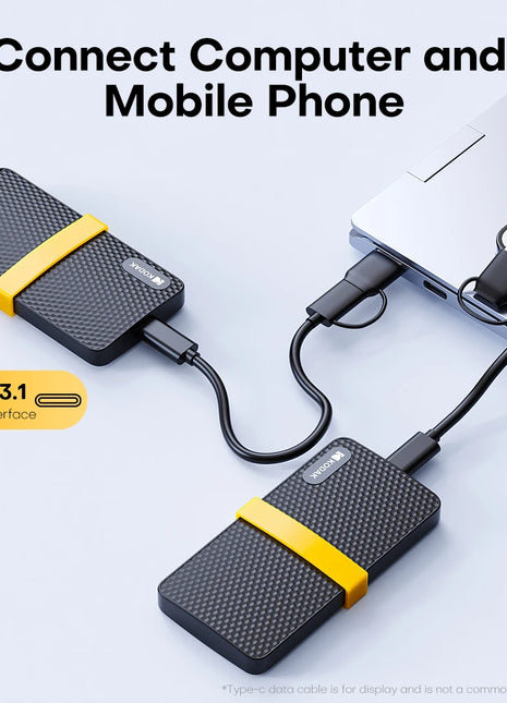 Kodak SSD portatile Type-C USB3.1 Unità a stato solido esterna mobile PSSD 256 GB 512 GB 1 TB 2 TB per laptop Destops PS5 PS4 XBOX TV