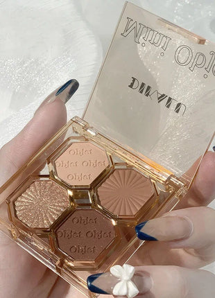 Palette Pearly Eyeshadow Glitter Earth Color Eyeshadows Shiny Eye Shadow Pallet Makeup Pigmentos Natural Cosmetic Free Shipping - Riparo82