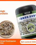 FKSC Turtle Food Mix - Freeze-Dried Shrimp/Mealworm/Fish & Chicken - Protein Rich Treat for Red-Ear Sliders & Aquatic Turtles - Riparo82