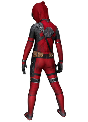 Costume cosplay Deadpool per bambini Regali da supereroe Tuta Deadpool Costumi per bambini Supereroi Vestito per bambini Costume per bambini di Halloween